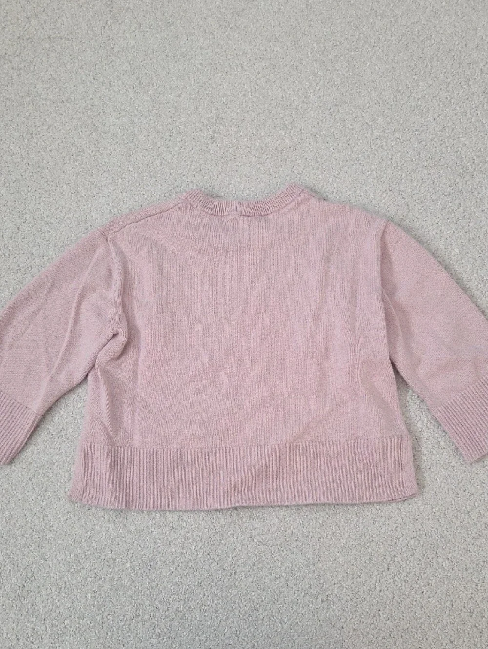 GAP Pink Sweater with Red Heart